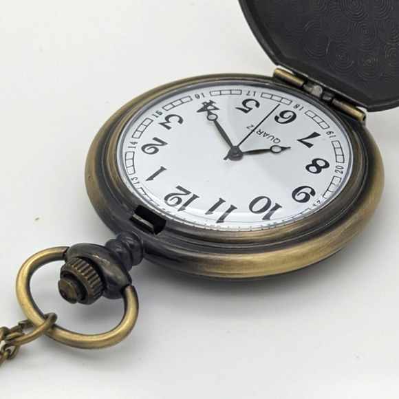 Zodiac Woman Pendant Watch NEW Necklace Art Nouveau Medieval Pocket Astrology - Picture 2 of 9